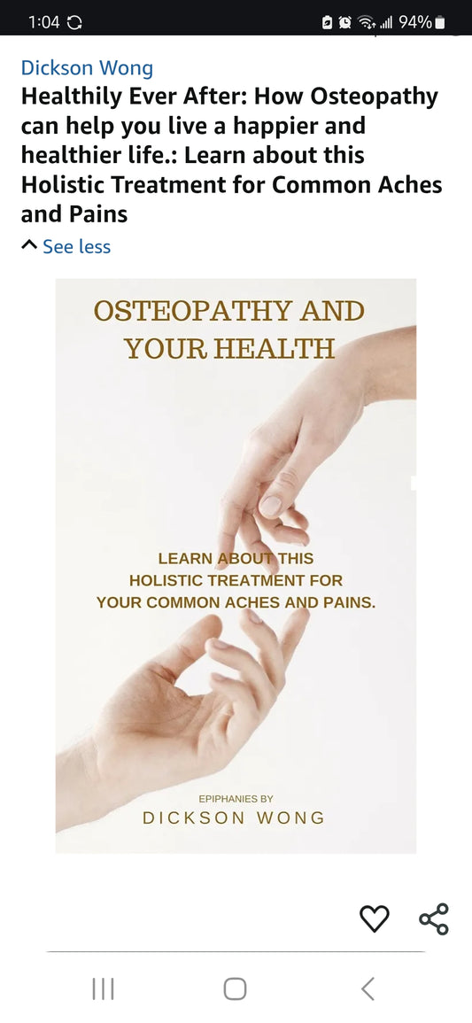 Osteopathy and your Health ebook